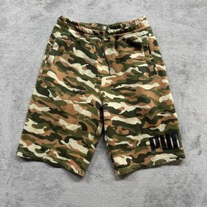 Puma Camo Shorts‎ Mens Small Multi Color Outdoor Performance Training